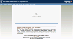 Desktop Screenshot of flexcellint.com